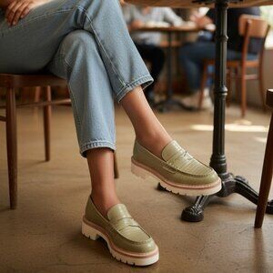 Chic Olive Women's Loafers
